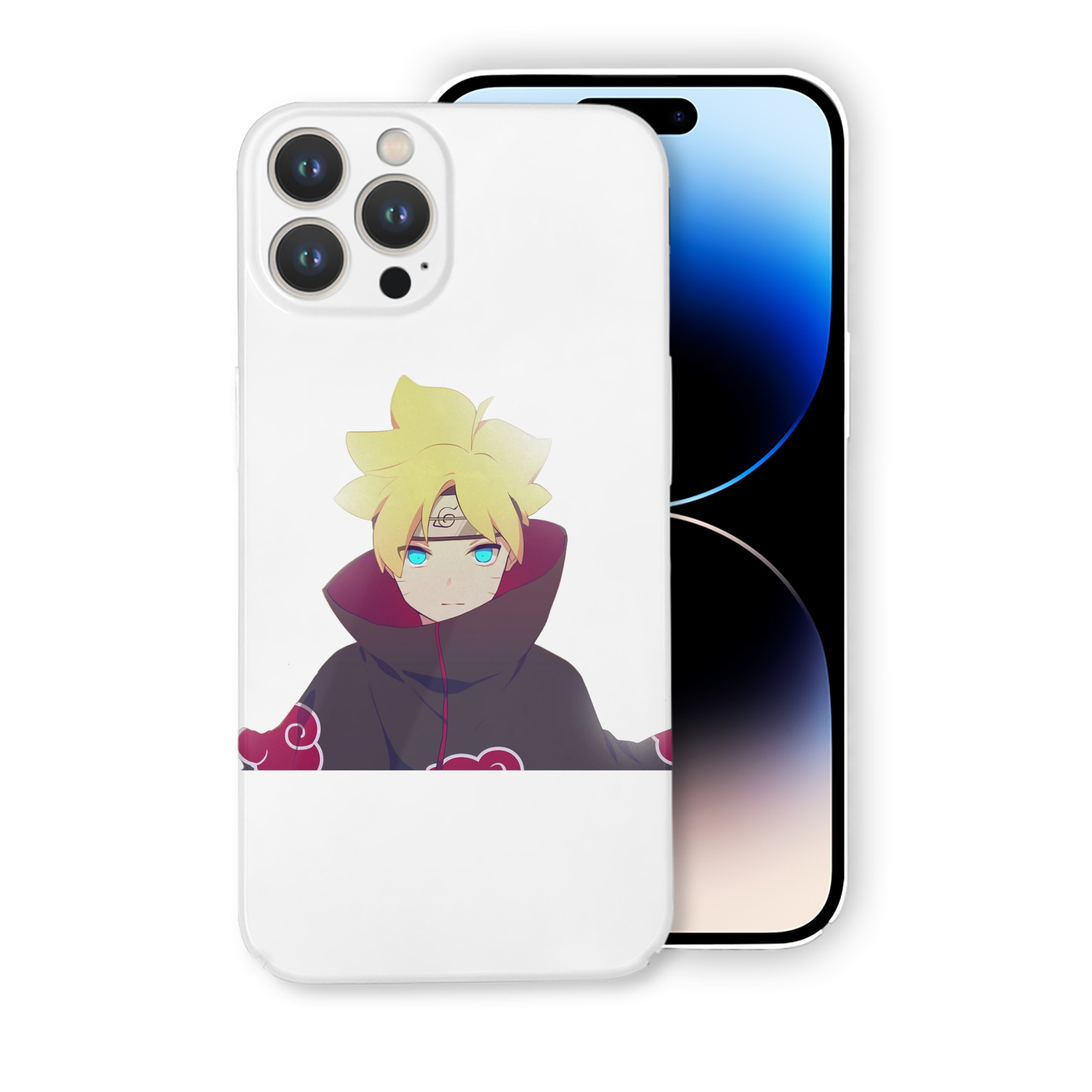 （画像用） NARUTO -ナルト- うずまき ボルト Uzumaki Boruto 【iPhone 14シリーズ対応】ハードケース
